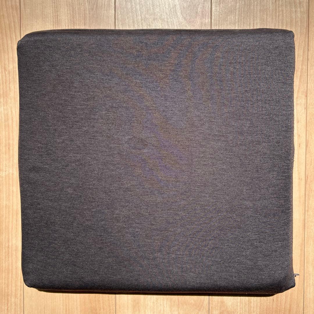 ニトリ 低反発シートクッション ニット ダークグレー 座布団 1,416円