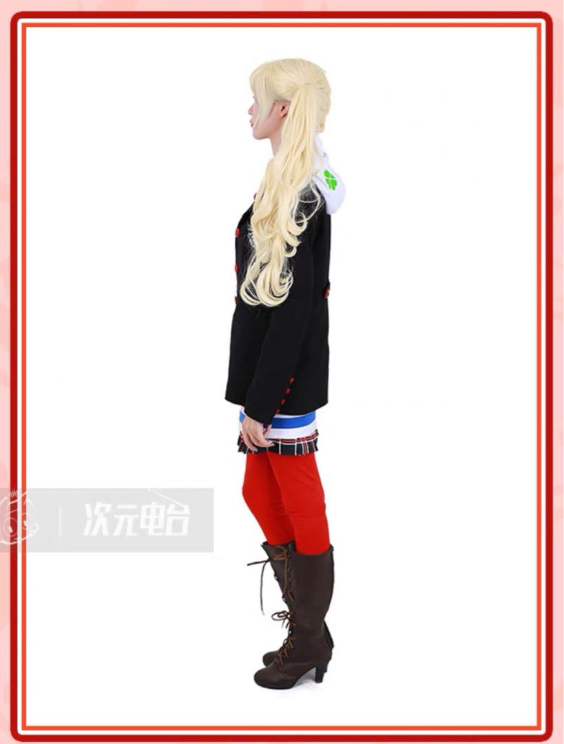 次元電台　ペルソナ5 高巻杏　コスプレ　ウィッグ・靴追加可