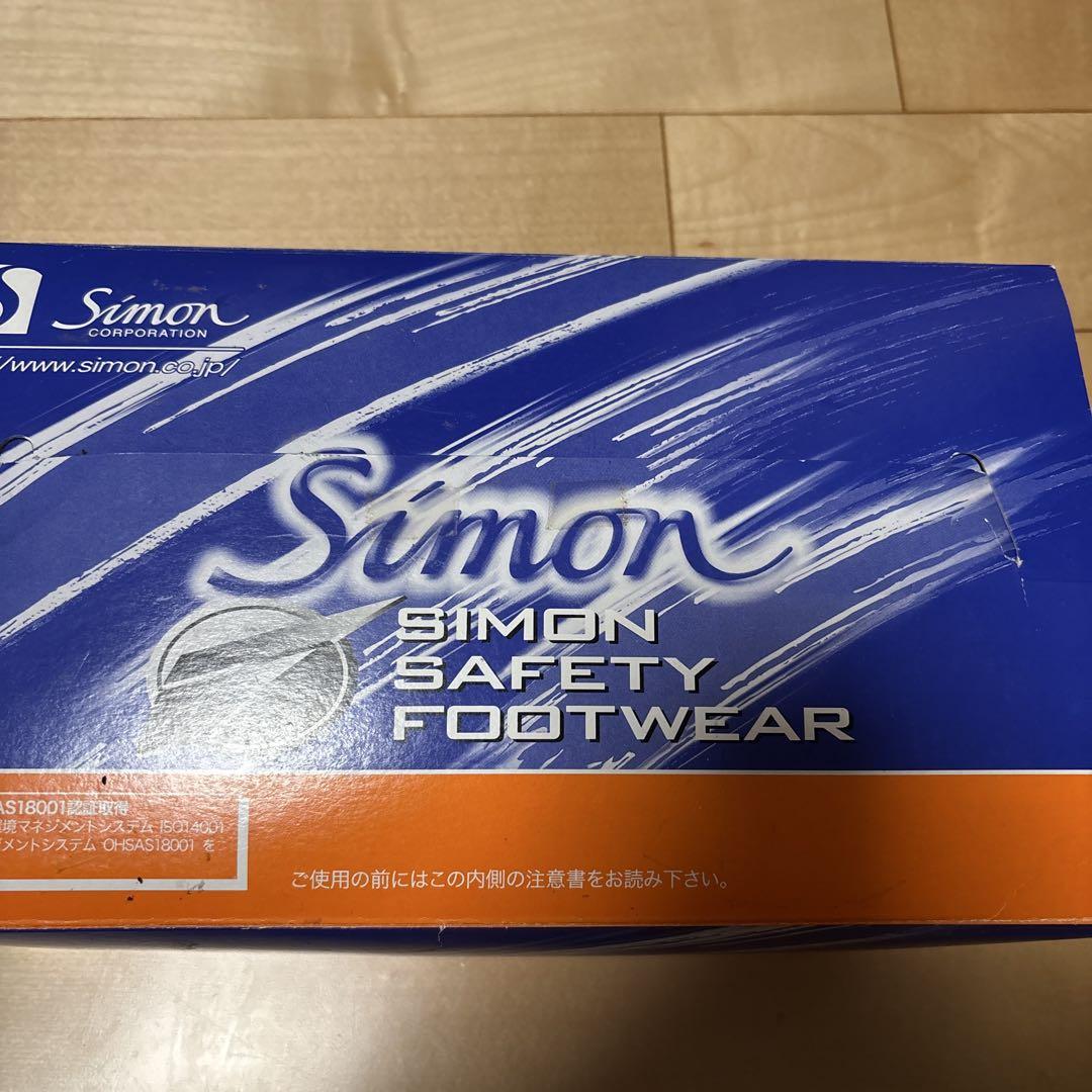 最終値下げ★新品タグ付きSimon プロスニーカー　紺　安全靴 8800