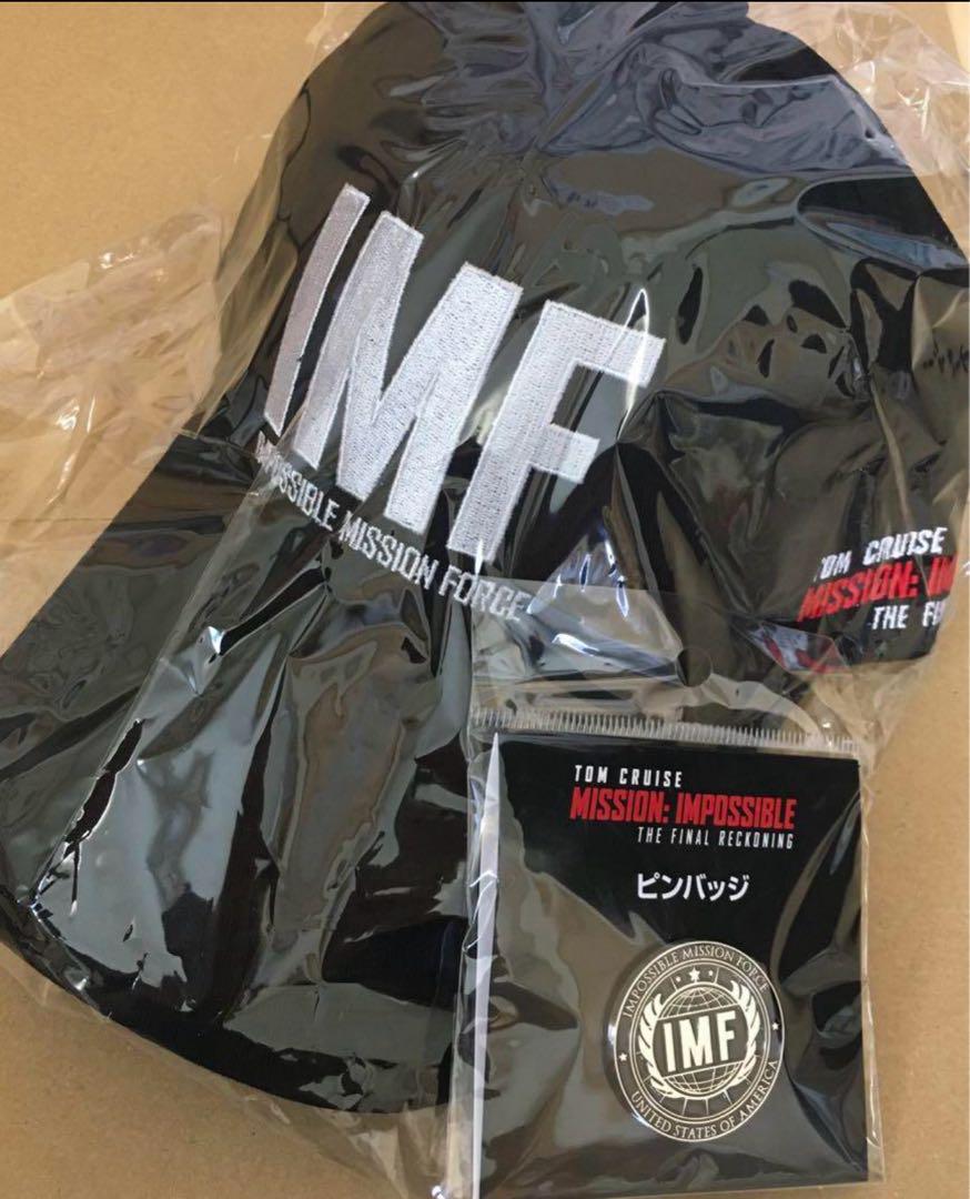 映画 ミッションインポッシブル ファイナルレコニング キャップ ピンバッジ付き
