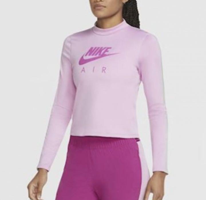 新品 NIKE ナイキ レディース ランニングウェア ハイネック 裏起毛ロンT