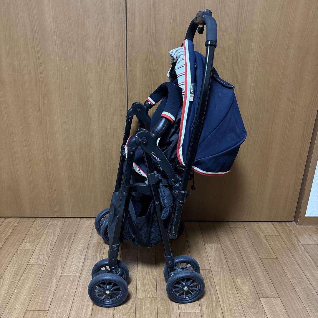 Combi ベビーカー メチャカルハンディ　エッグショック　ネイビー