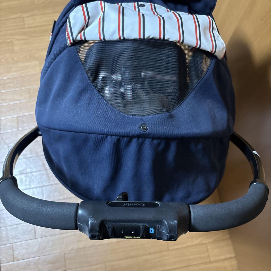 Combi ベビーカー メチャカルハンディ　エッグショック　ネイビー