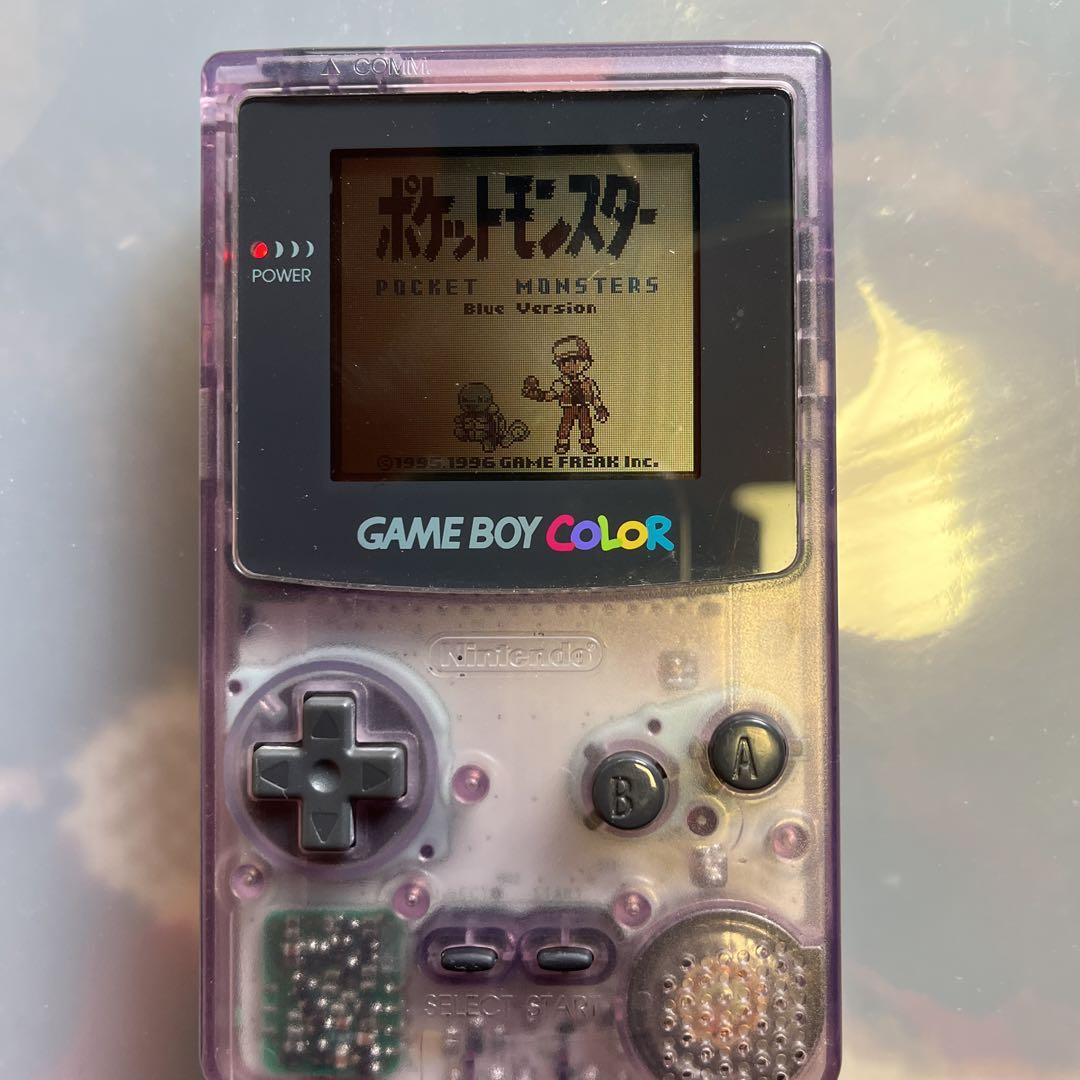 GAME BOY COLOR クリアパープル