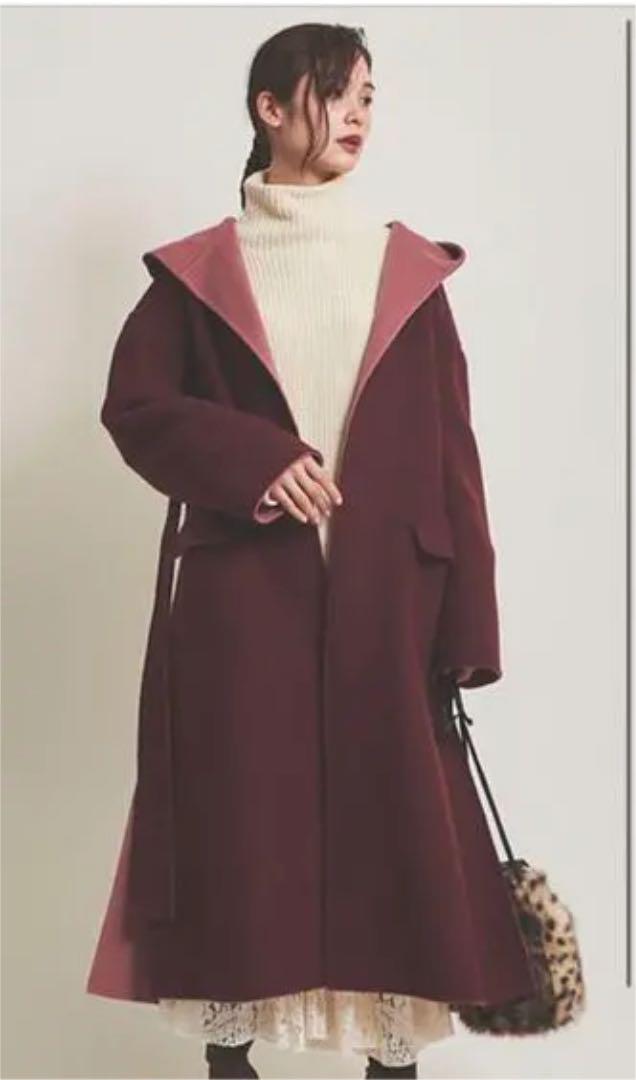 お再値下げ The Virgnia ザヴァージニア リバーシブルコート