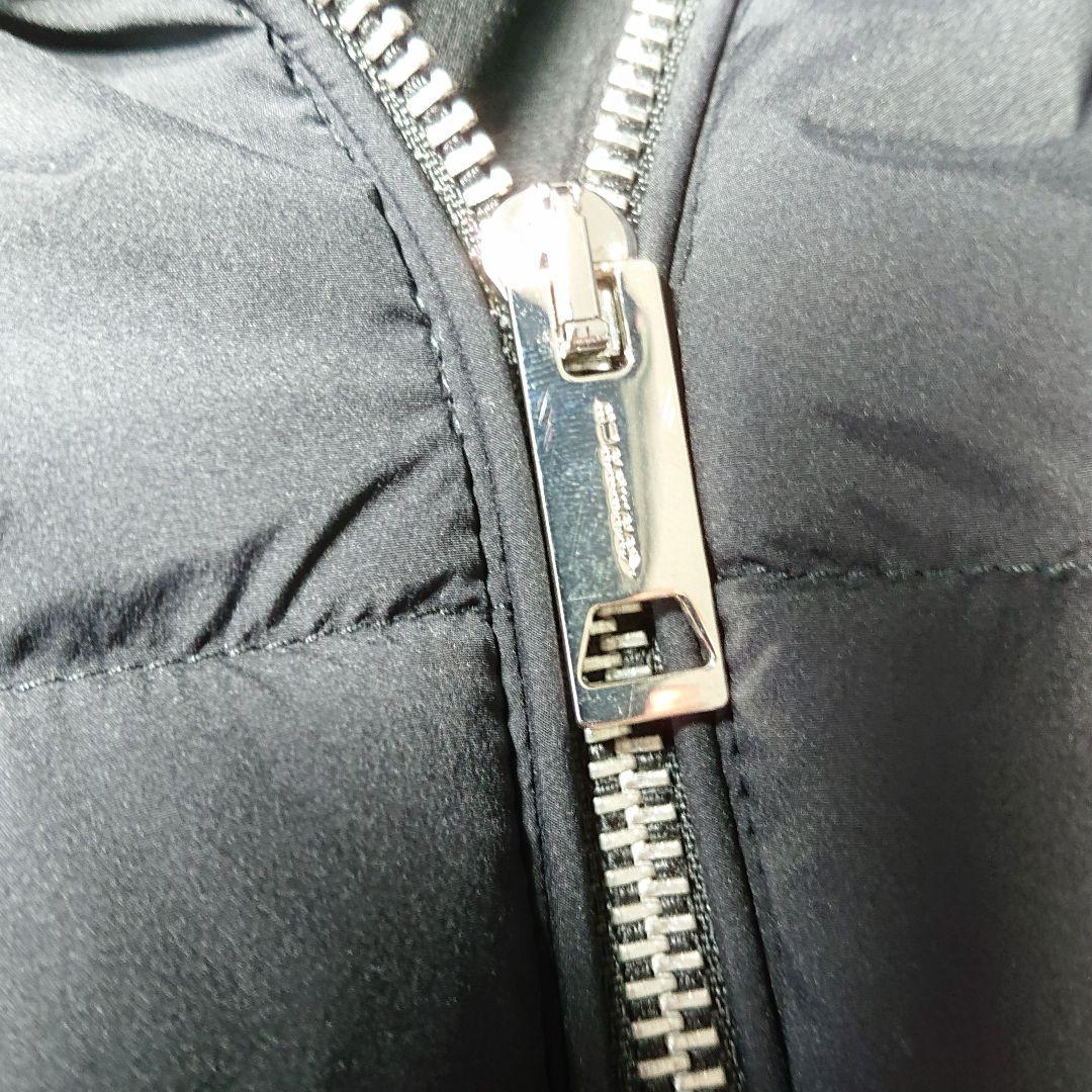 極美品✨BURBERRY フード付 ダウンコート ミドル丈 ブラック XL