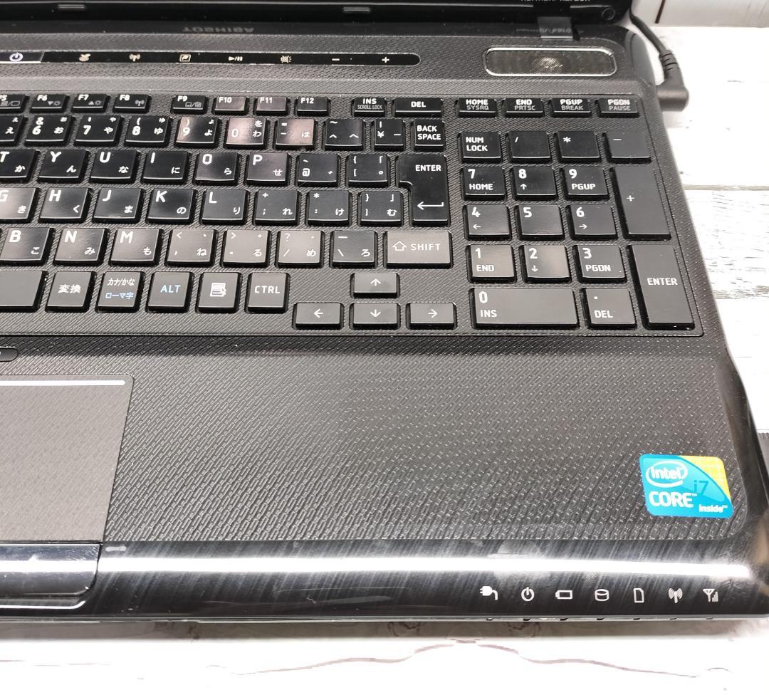 192 Windows11 i7 ノートパソコン SSD256GB　webカメラ