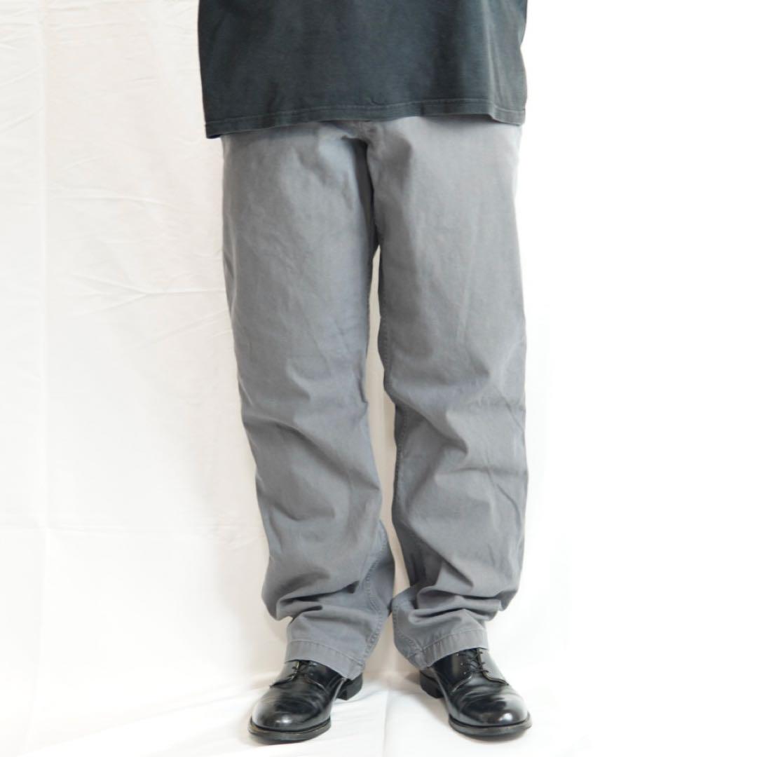 00s y2k Carhartt ワイド ワークパンツ グレー 36X34