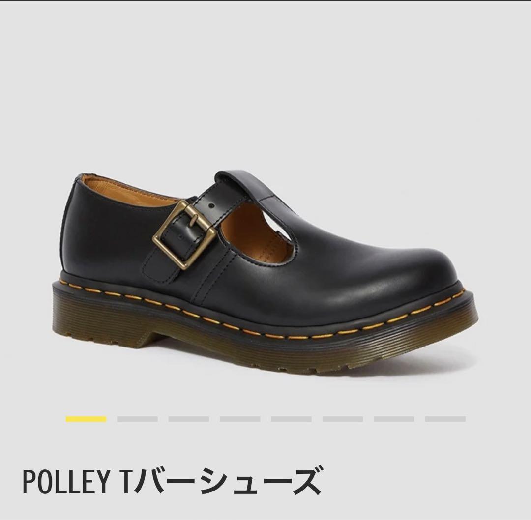 ドクターマーチン　POLLEY Tバーシューズ　メリージェーン