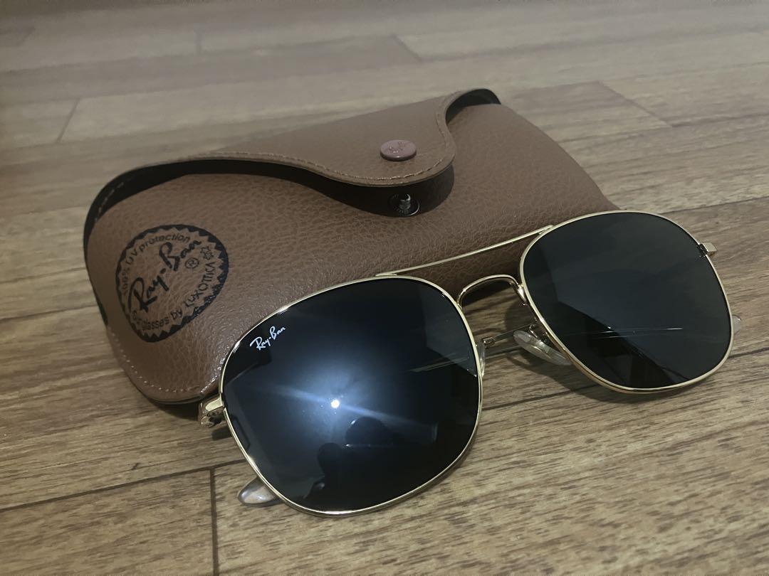 Ray-Ban レイバン スクエア型サングラス 偏光レンズ