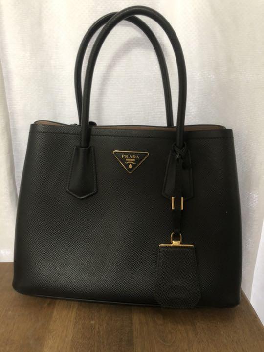 PRADA プラダ スモールサフィアーノレザーバッグ