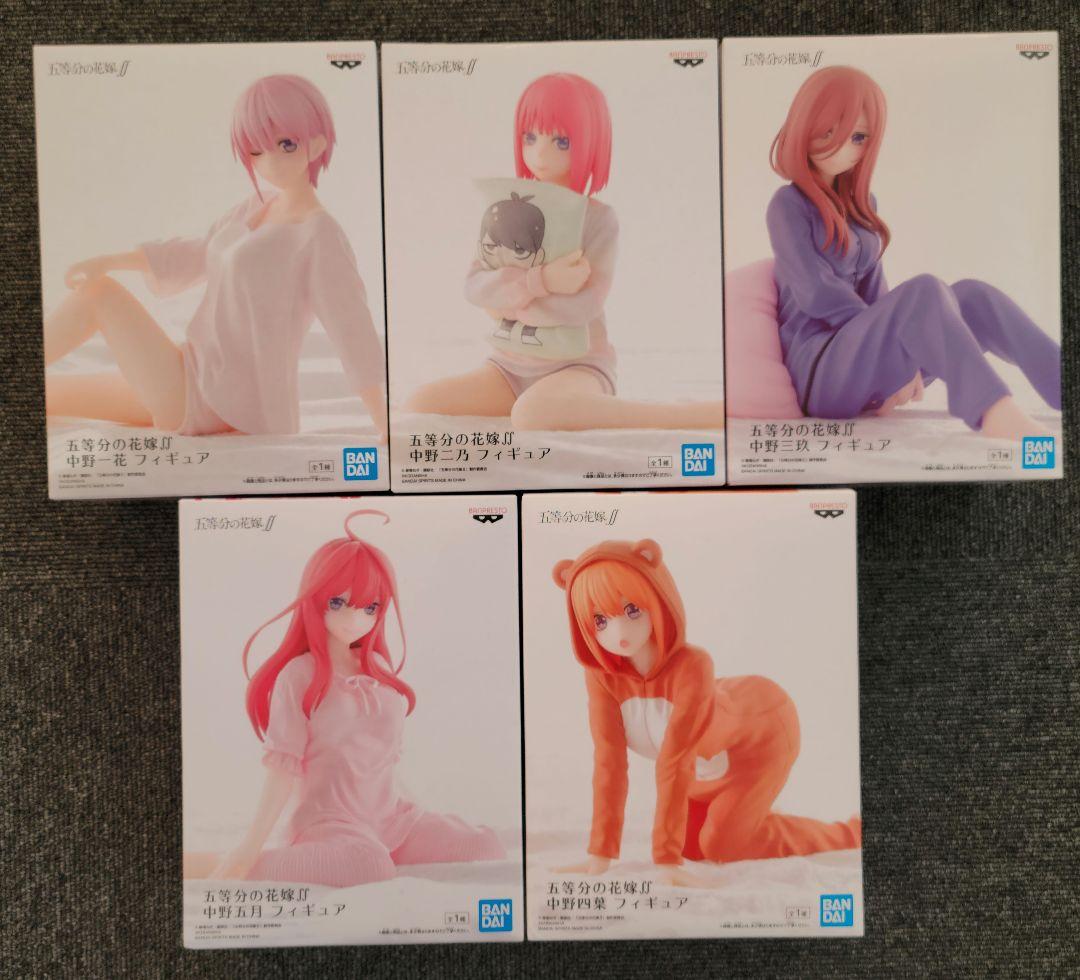 五等分の花嫁 フィギュア まとめ売り 13点セット 五等分の花嫁フィギュアまとめ売り(13個)おまけ付き
