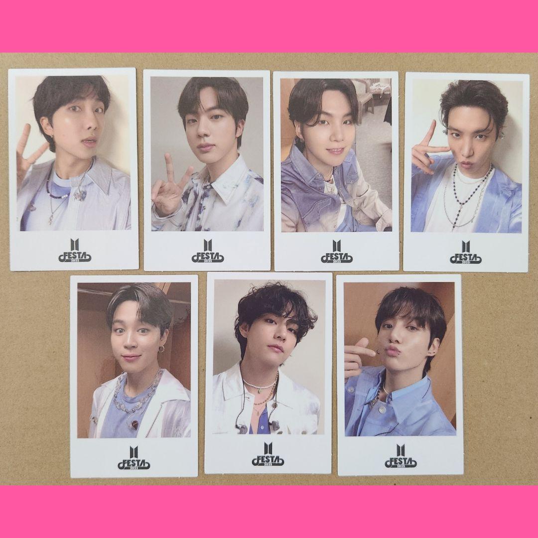 BTS 2025 Festa weverse 購入特典　インスタントフォト BTS 2025 Festa weverse 購入特典 インスタントフォト - メルカリ