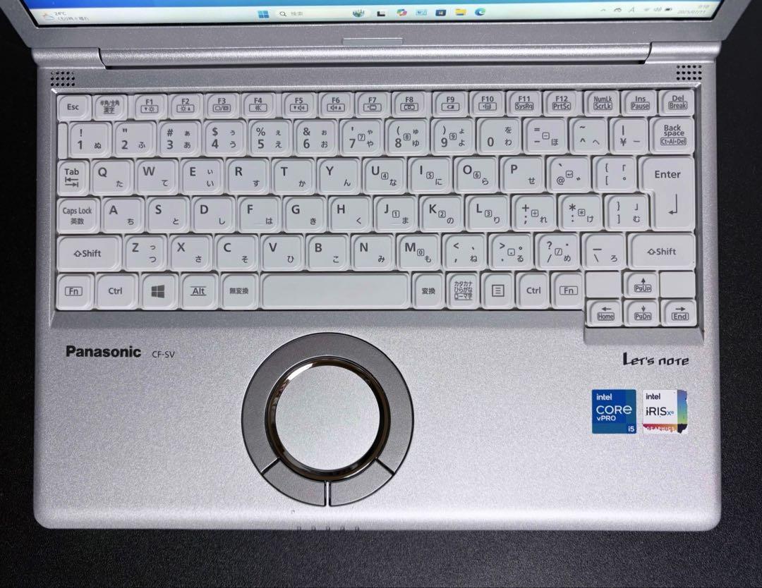 レッツノートCF-SV1/i5/16G/新品M.2 SSD512Gヒートシンク付