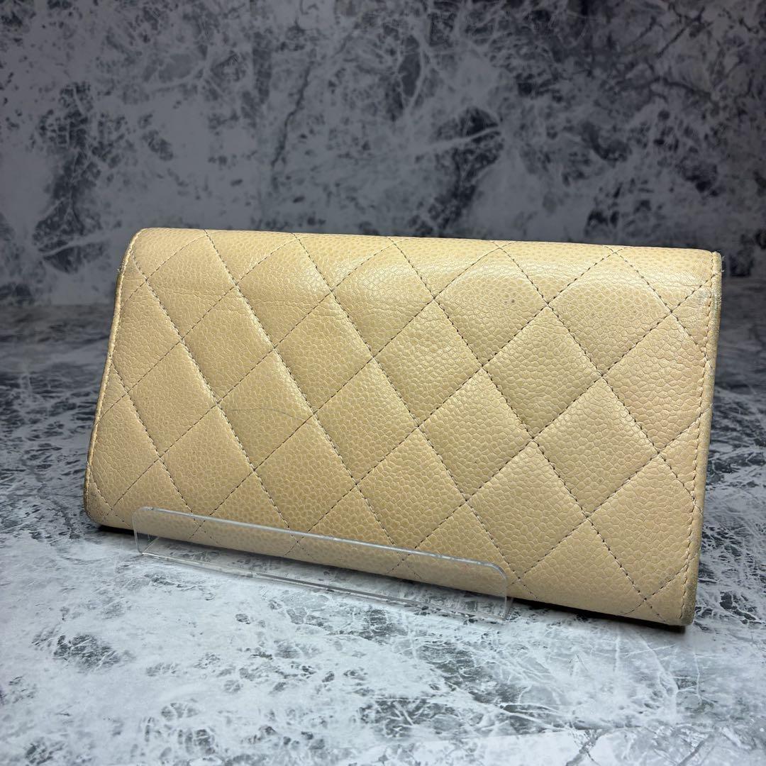 数量僅か・希少品】CHANEL☆長財布☆キャビアスキン (CHANEL/長
