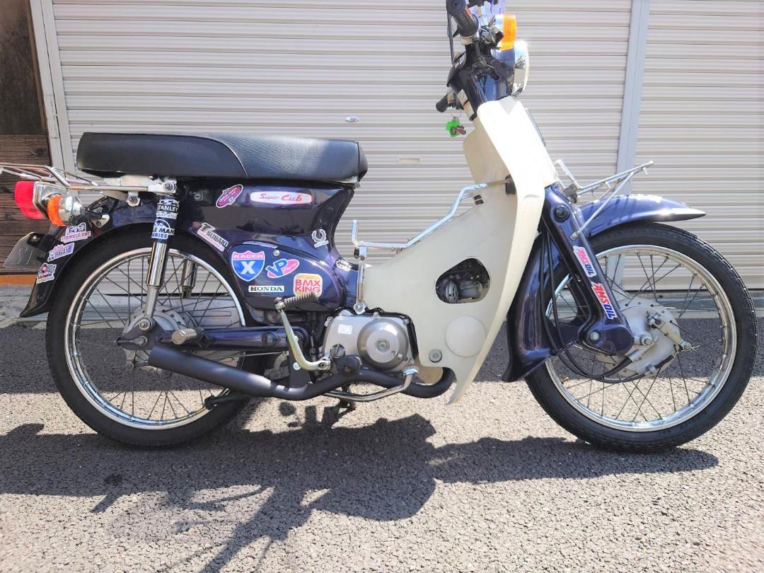 ホンダ カブキャブ用マフラー 耐熱ブラック ロングセラー商品 未使用品 在庫〇