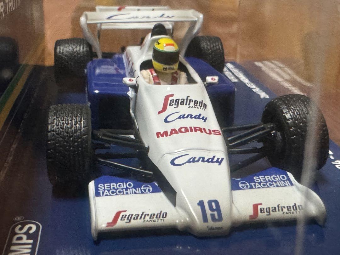 ミニチャンプス 1/43 トールマン TG184 A.セナ モナコGP 1984
