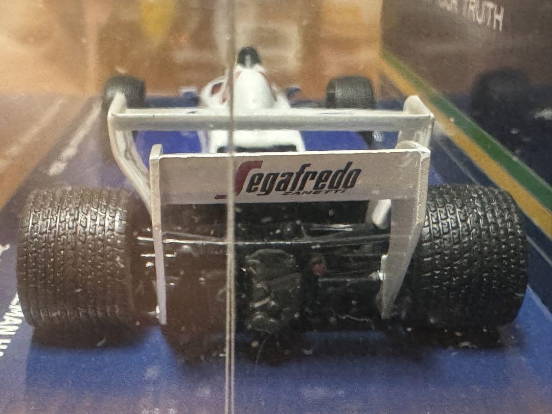 ミニチャンプス 1/43 トールマン TG184 A.セナ モナコGP 1984