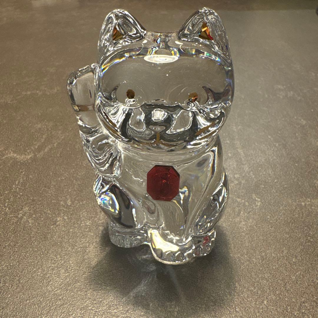 バカラ 招き猫 レッドオクトゴン - メルカリ