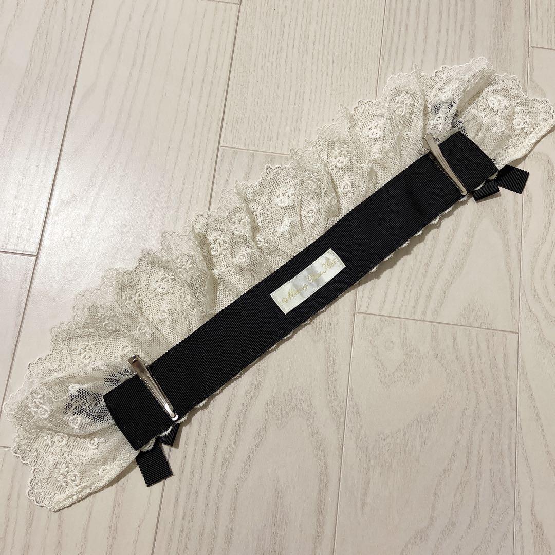 [美品] melodybasket レースブリムヘアクリップ