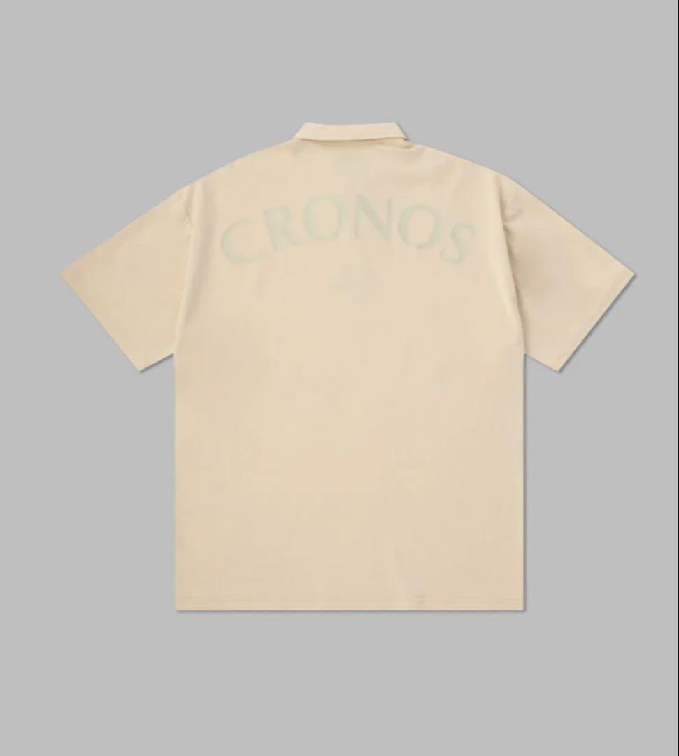 《新品タグ付き》CRONOS ベージュ ポロシャツ