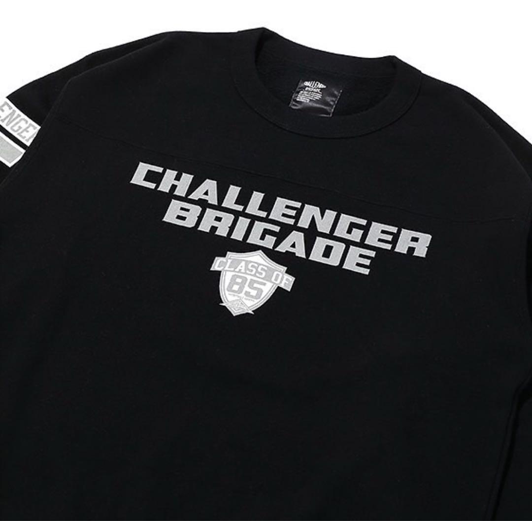 CHALLENGERチャレンジャーブラック スウェット