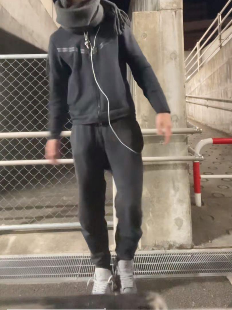 nikeテックフリースブラック上下M
