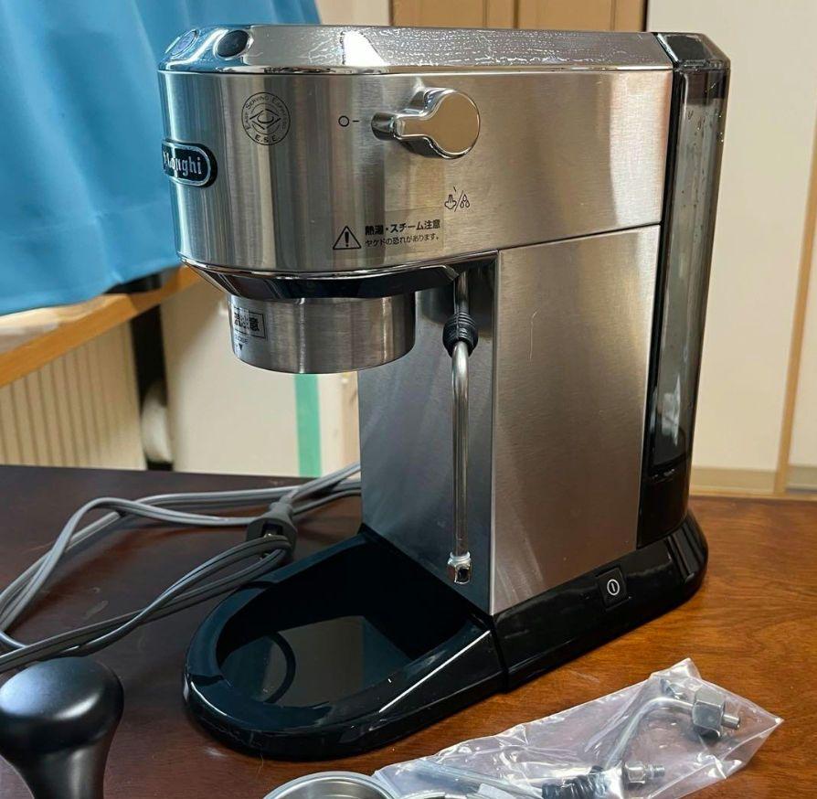 【本物新品保証】 dedica delonghi デロンギ スチームノズル改造済み デディカ コーヒーメーカー・エスプレッソマシン
