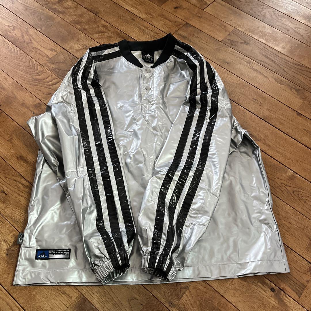 adidas ピステ Vジャン ウィンドシャツ ジャンパー 光沢 野球 サッカー
