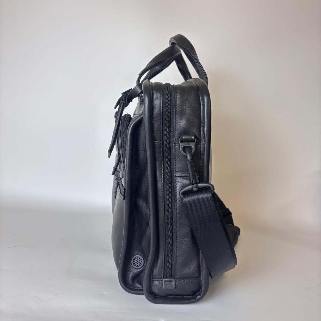 美品 トゥミ アルファ2 レザー 2WAY ブリーフケース 96114DH