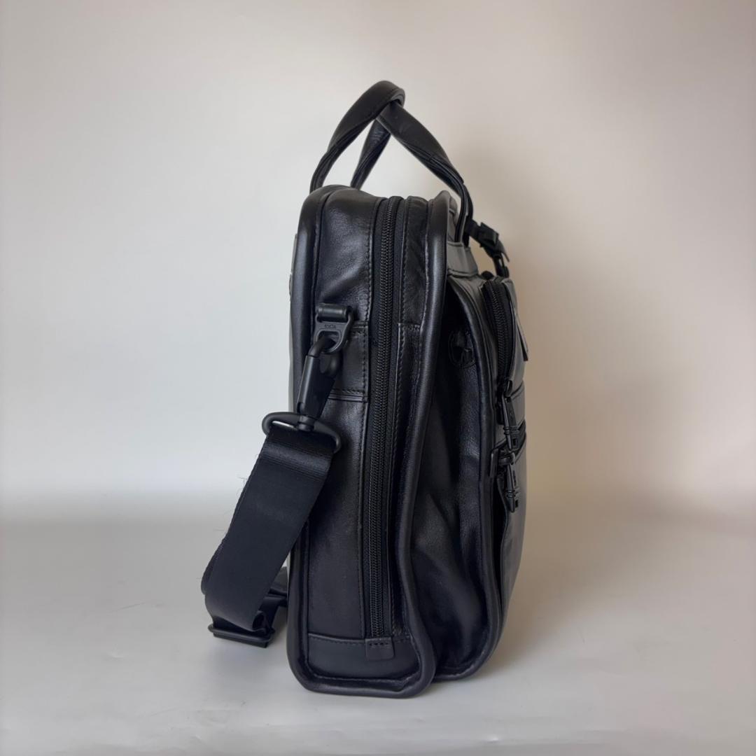 美品 トゥミ アルファ2 レザー 2WAY ブリーフケース 96114DH