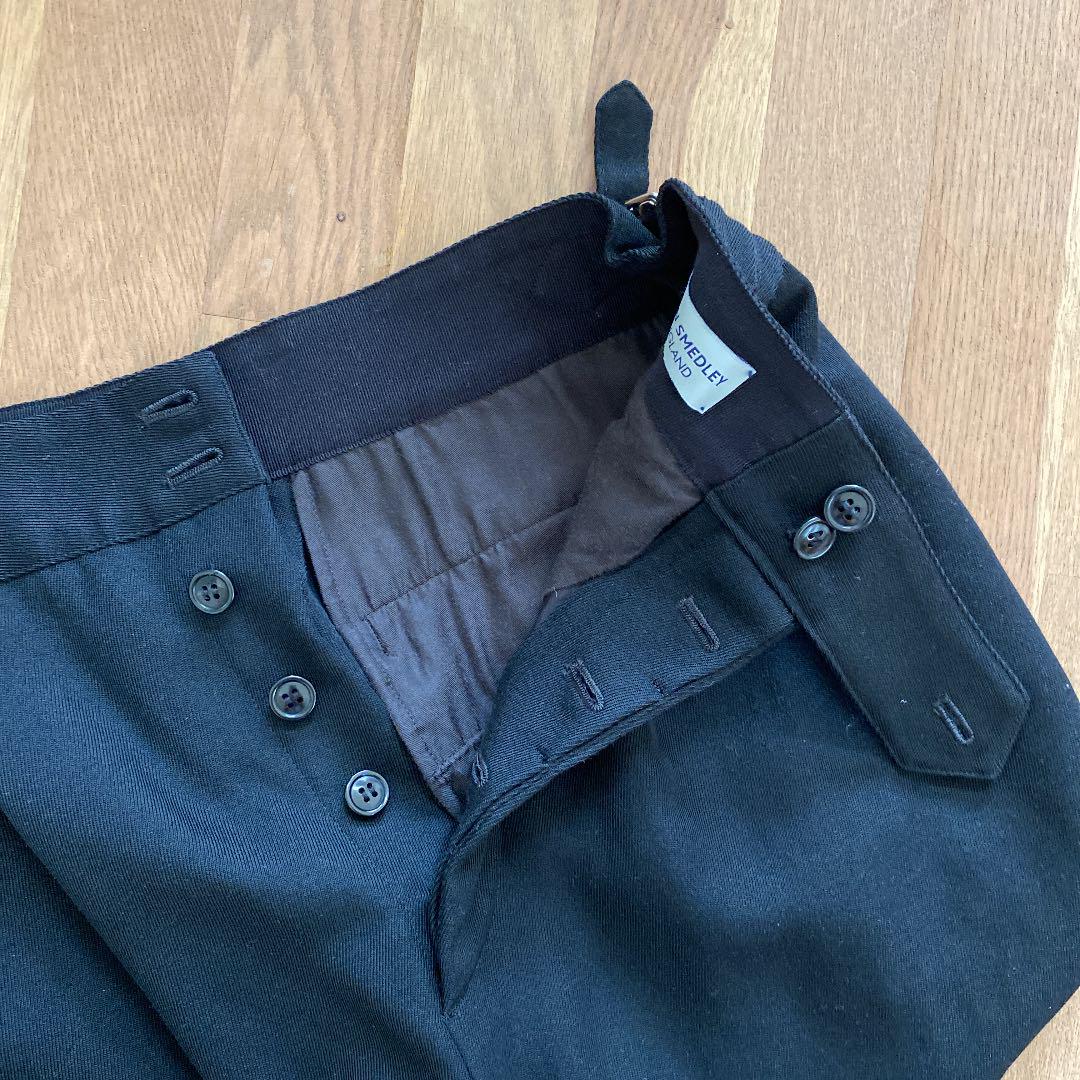 カテゴリー↊ JOHN men'sウールパンツ bLK9w-m80401620231 SMEDLEY ≛ポケット