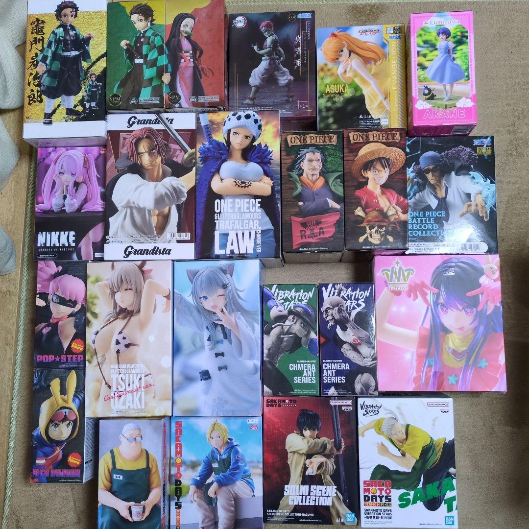 23個 未開封 プライズフィギュア まとめ売り