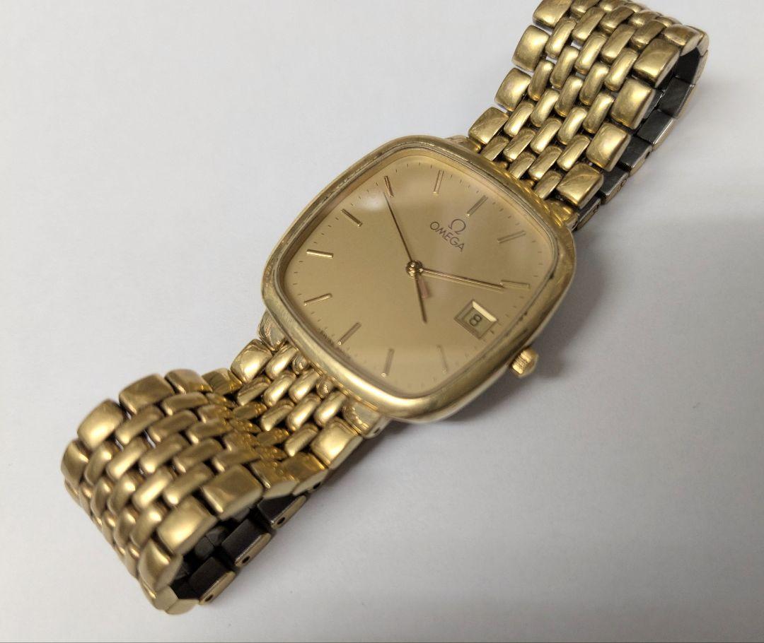 OMEGA SS デビル 時計　メンズ　電池切れ　ジャンク