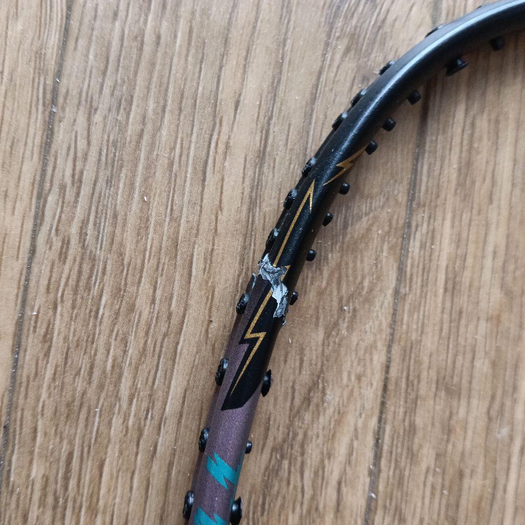 バドミントンラケット 2本セットジャンク品