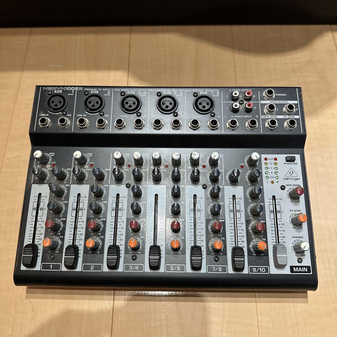 behringer オーディオミキサー