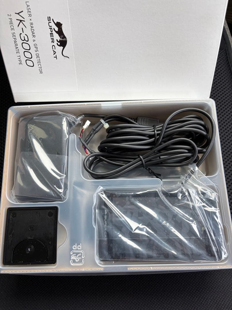 SUPER CAT YK-3000 レーダー探知機本体Super Cat BRIGHTFACE_UK