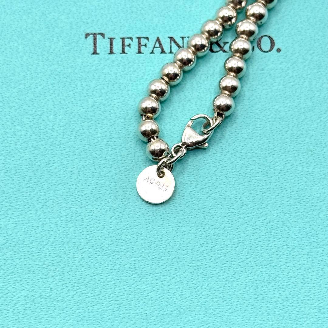 美品 ティファニー ブレスレット ボールチェーン リターントゥ ハート 保存袋 美品 ティファニー ブレスレット ボールチェーン リターントゥ ハート 保存袋