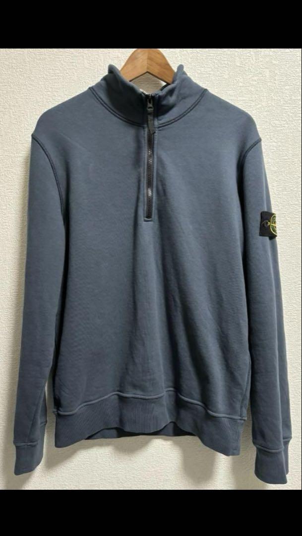 持っていたい【Stone 】 ハーフジップ スウェット STONE ISLAND ハーフジップ スウェット