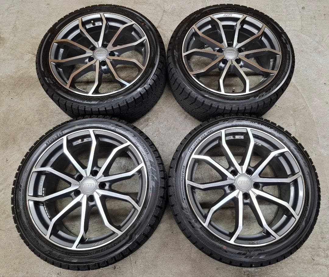 アウディ S5 ホイールタイヤ 2024年 245/40R18 スタッドレス