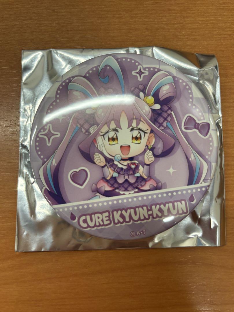 プリキュア ドリームステージ 缶バッジ キュアキュンキュン キミとアイドルプリキュア ドリームステージ 缶バッジ キュア