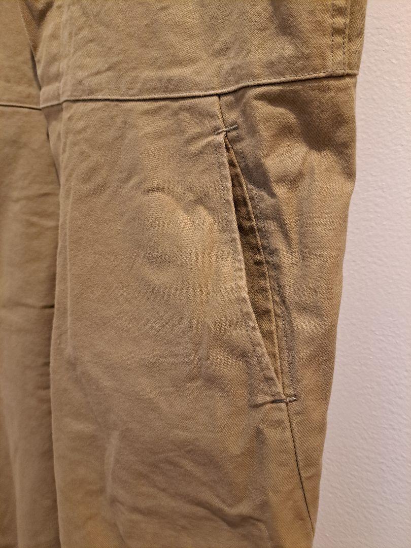 ORDINARY FITS オーバーオール サイズ0 ベージュ