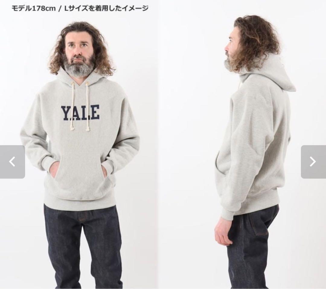 Champion TRUE TO ARCHIVES YALE スウェットパーカー