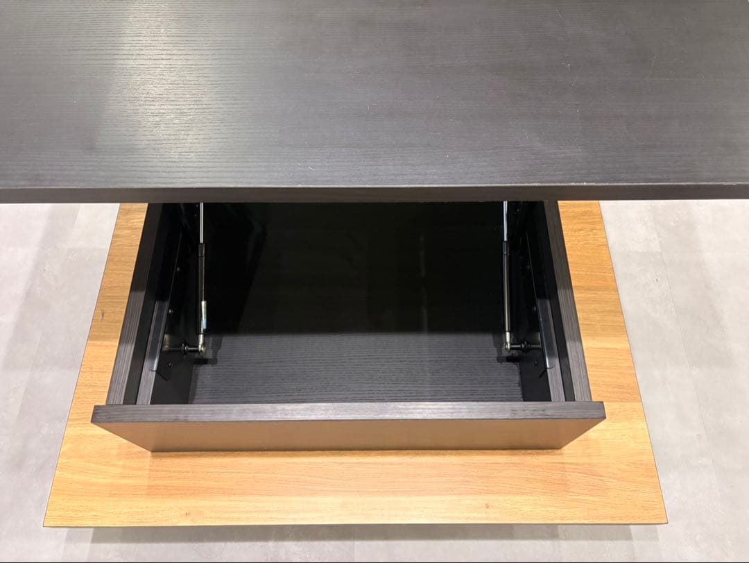 FEEL 昇降式テーブル 幅90cm ブラックやや傷や汚れあり MARWIL-DEMENAGEMENTS_CH