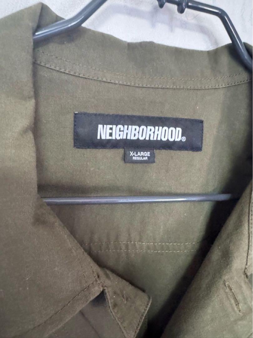 ネイバーフッド NEIGHBORHOOD シャツ ジャケット オリーブ XL