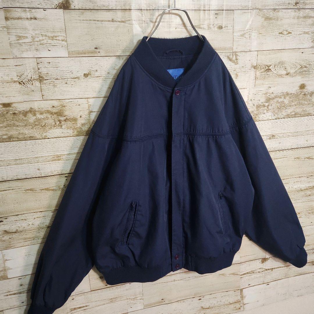 タウンクラフト　ダービージャケット　ネイビー　美品　ビンテージ　XLT