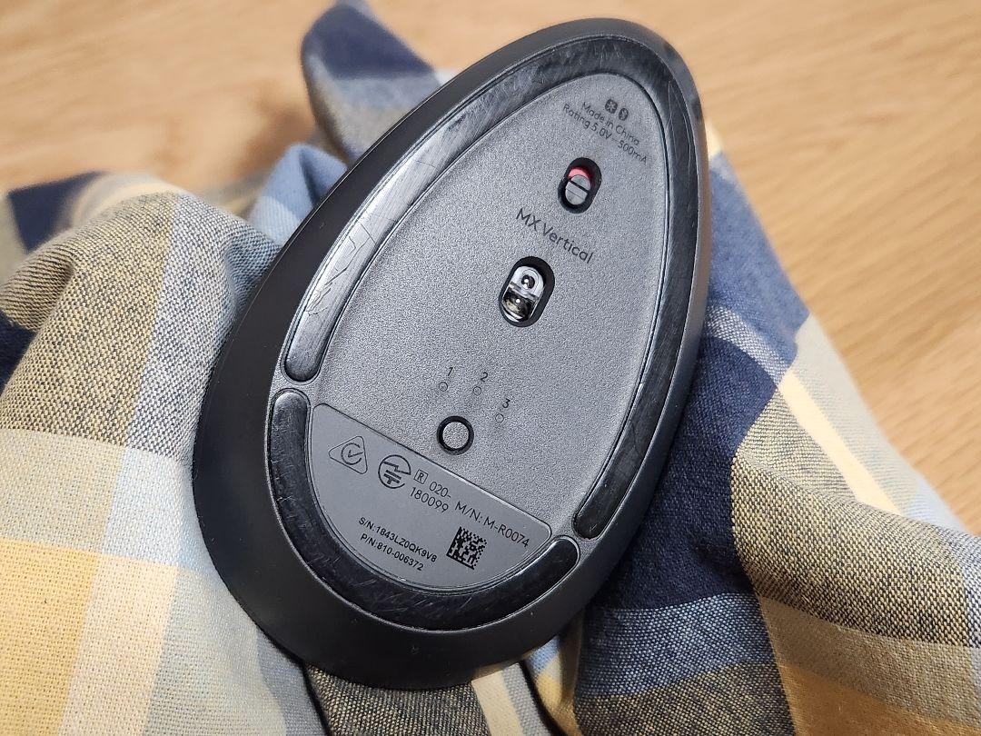 Logicool MXV1s Vertical マウス 本体 美品