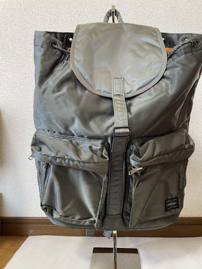 極美品　PORTER / TANKER BACKPACK シルバーグレー