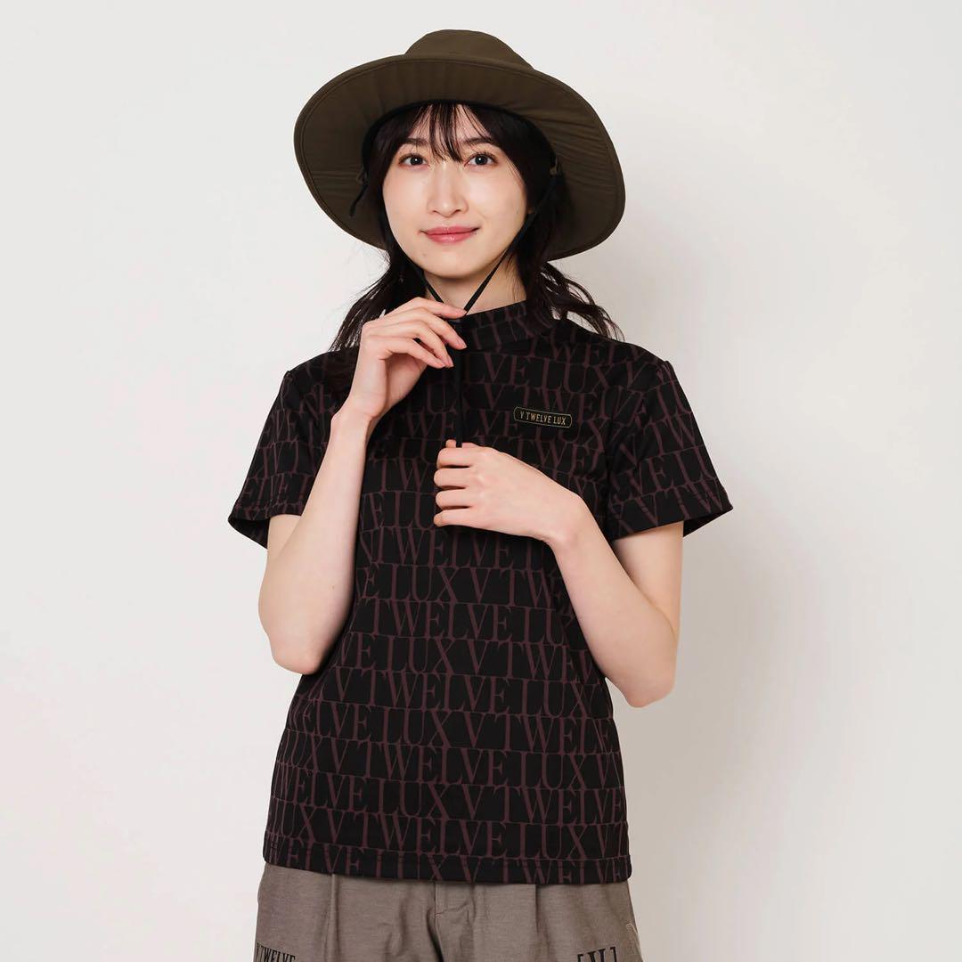 S新品20900円　 LX ALL LETTER MOCK吸水速乾 モックネック