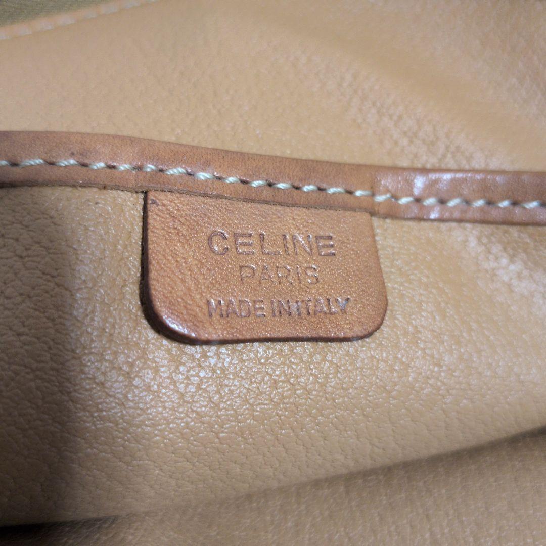 オールドセリーヌ　CELINE　マカダム柄2wayショルダーバッグ　ハンドバッグ